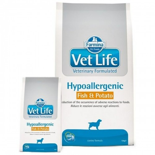 Фураж Farmina Vet Life Hypoallergenic Fish & Potato 12 kg Для взрослых image 1