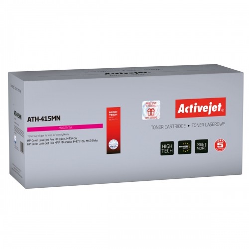 Toner Activejet ATH-415MN CHIP                  2100 Pages Purple image 1