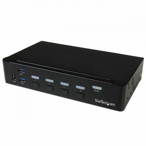 KVM switch Startech SV431DPU3A2 4K Ultra HD USB 3.0 DisplayPort image 1