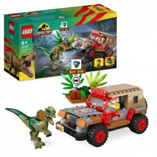 Playset Lego Jurassic Park 30th Anniversary 76958 Dilophosaurus Ambush 211 Предметы image 1