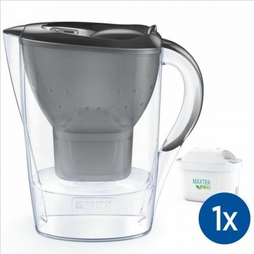 Filter jug Brita Carafe Marella Graphite Plastic 2,4 L image 1