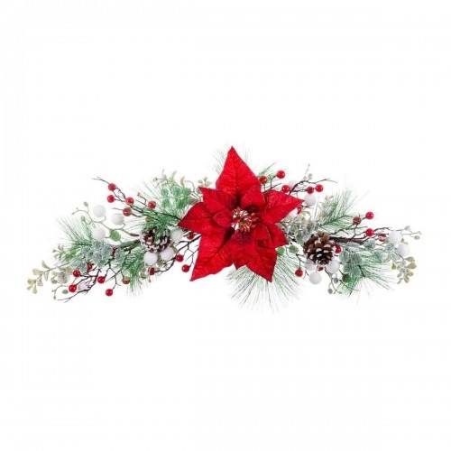 Bigbuy Christmas Новогоднее украшение Красный Разноцветный Пластик Ткань Ананасы 60 cm image 1