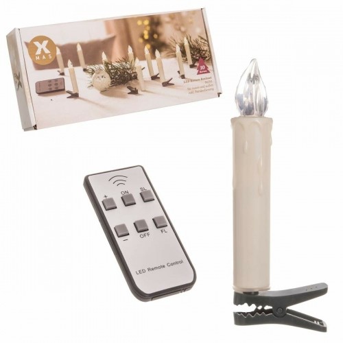 Bigbuy Christmas Svece LED Silta gaisma (AAA) image 1