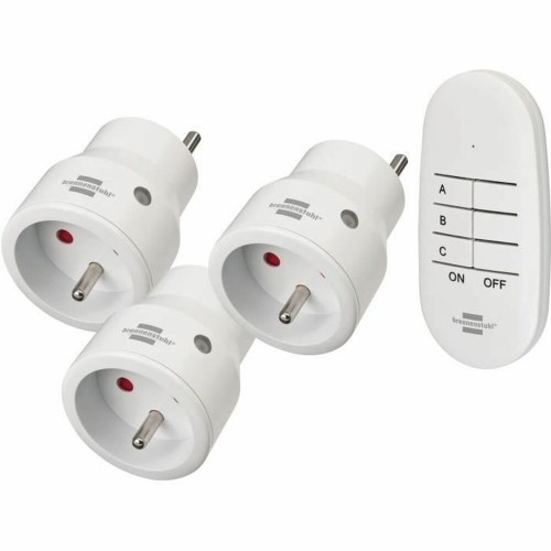 Plug socket Brennenstuhl   White 2300 W 230 V (3 Units) image 1