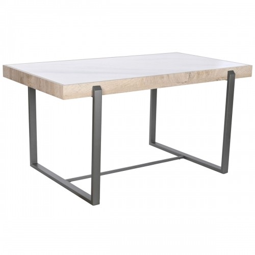 Обеденный стол Home ESPRIT Белый Серый Натуральный Металл 150 x 85 x 75 cm image 1