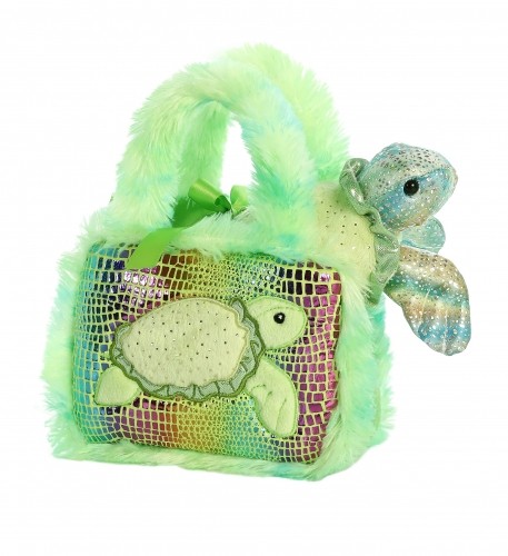 AURORA Fancy Pals плюшевая игрушка, черепаха в сумке, 20 см image 1