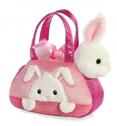 AURORA Fancy Pals плюшевая игрушка, кролик в сумке, 20 см image 1