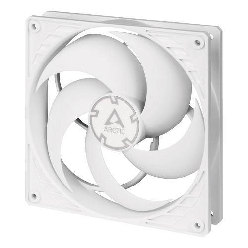 ARCTIC P14 with PWM Pressure-Optimised Fan, 4-pin, 140mm, White image 1