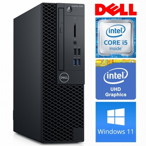 DELL 3060 SFF i5-8500 16GB 256SSD M.2 NVME DVD WIN11Pro image 1