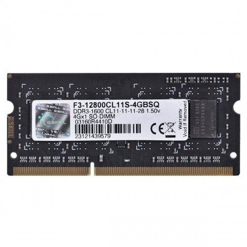 RAM Memory GSKILL PAMGSKSOO0047 DDR3 4 GB CL11 image 1
