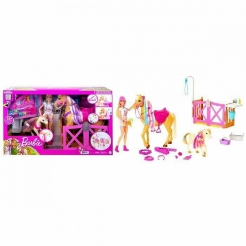 Toy set Barbie Toilettage des Chevaux Plastic image 1