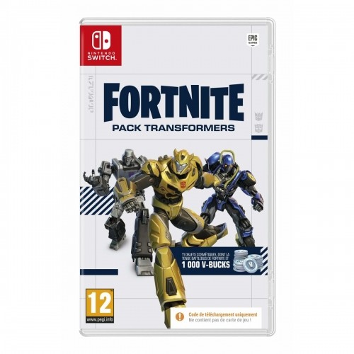 Videospēle priekš Switch Fortnite Pack Transformers (FR) Lejupielādēt kodu image 1
