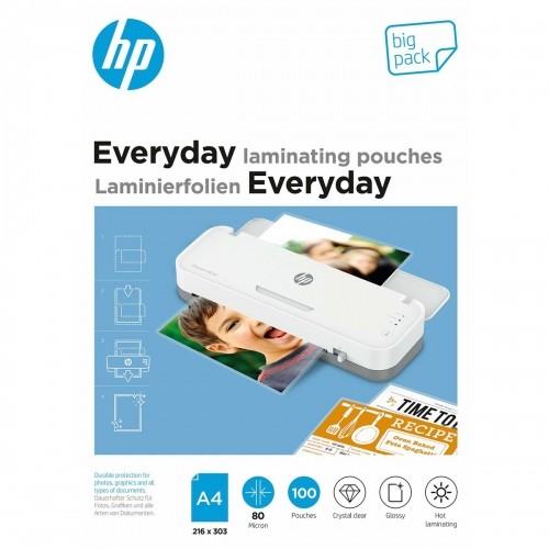 Laminating sleeves HP 9154 A4 (100 Units) image 1