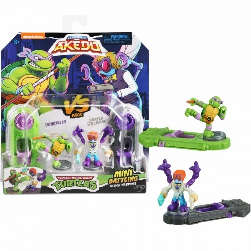 Combat figures Teenage Mutant Ninja Turtles Legends of Akedo: Donatello vs Baxter Stockman image 1