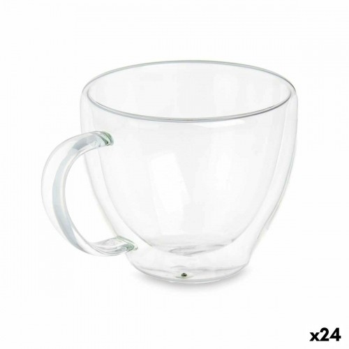 Cup Transparent Borosilicate Glass 140 ml (24 Units) image 1