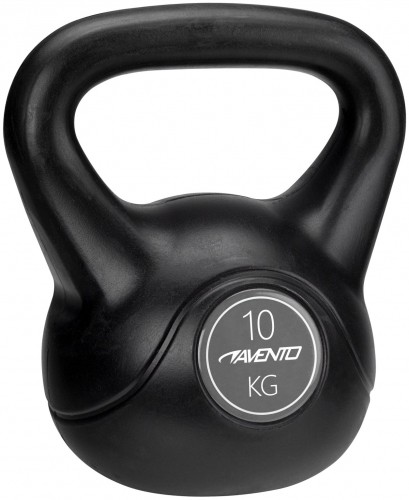 Kettlebell AVENTO 42KD plastic/cement 10kg image 1