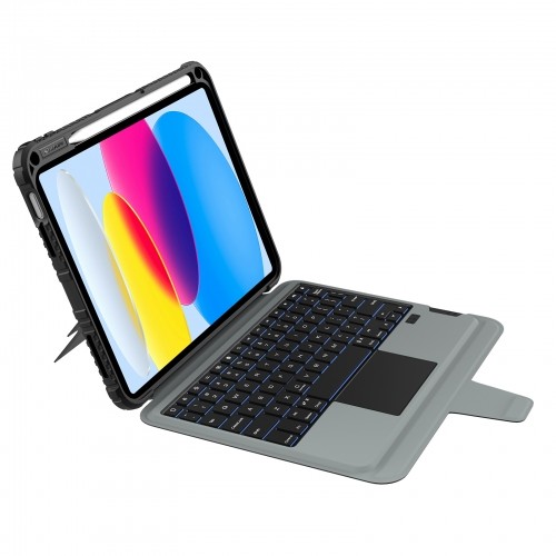 Nillkin Bumper Combo Keyboard Case (Backlit Version) for iPad 10.9 2022 Black image 1