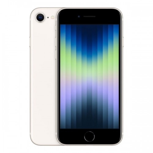 Apple iPhone SE (2022) 128GB Dual-SIM Starlight [11,94cm (4,7") IPS LCD Display, iOS 15, 12MP Kamera] image 1