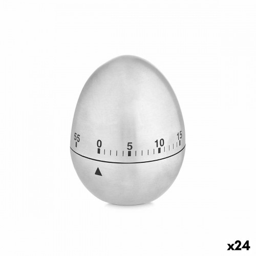 Kitchen Timer Egg 6 x 7,5 x 6 cm (24 Units) image 1