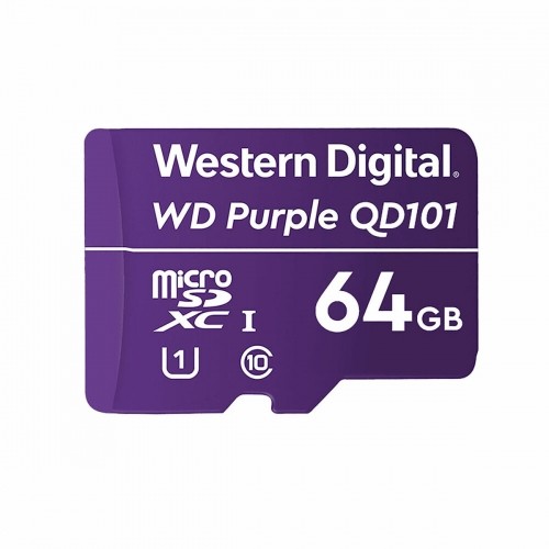 Карта памяти микро SD Western Digital WD Purple SC QD101 64 Гб image 1