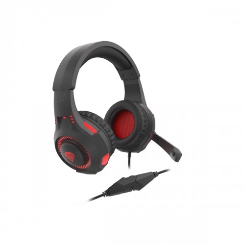 Headphones Genesis 210 7.1 Black Red image 1