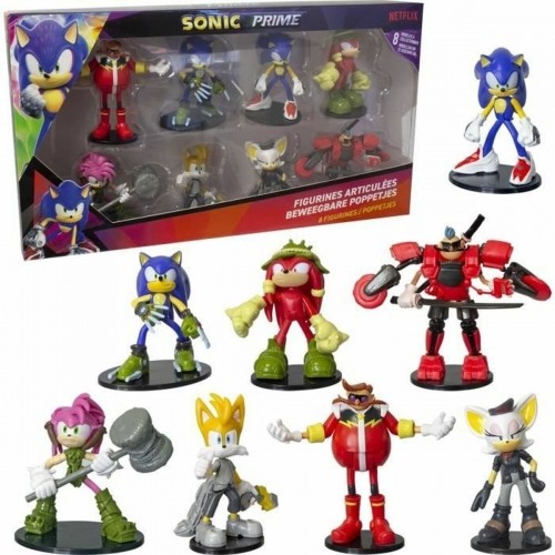 Jointed Figures Sonic Prime 8 Pieces image 1