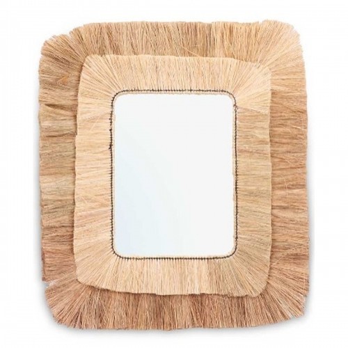 Wall mirror Brown Glass Herb 95 x 85 x 3 cm image 1