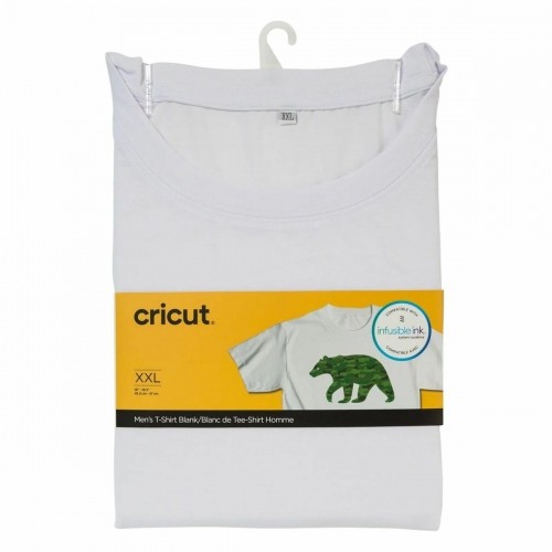 Customisable T-shirt for cutting plotters Cricut Men's image 1