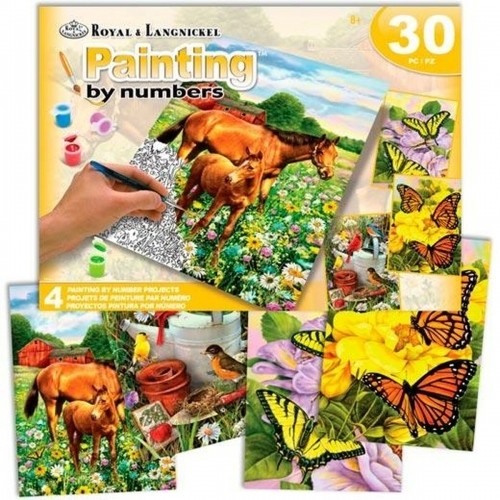 Painting by Numbers Set Royal & Langnickel Countryside 30 Предметы image 1