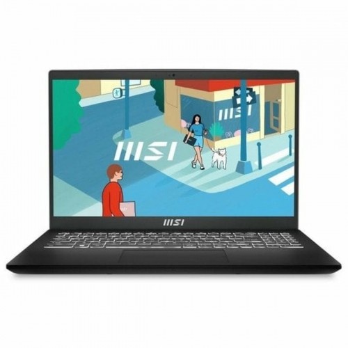 Piezīmju Grāmatiņa MSI Modern 15 B13M-282XES 15,6" Intel Core i7-1355U 16 GB RAM 512 GB SSD image 1