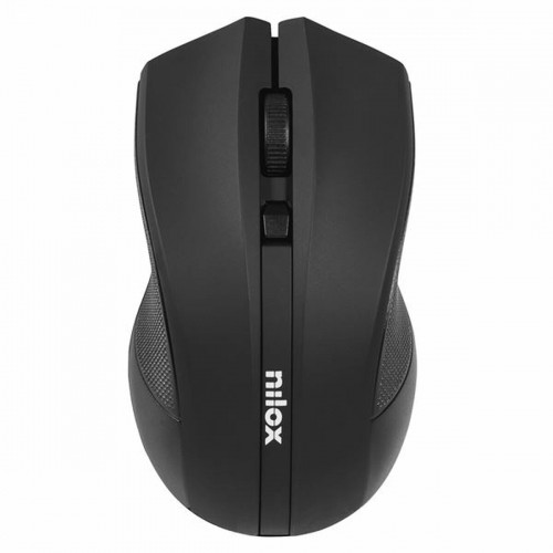 Wireless Mouse Nilox MOWI1001 1600 DPI Black image 1