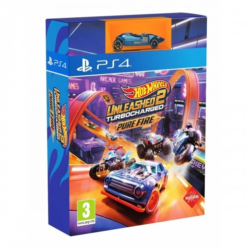 PlayStation 4 Video Game Milestone Hot Wheels Unleashed 2: Turbocharged - Pure Fire Edition (FR) image 1