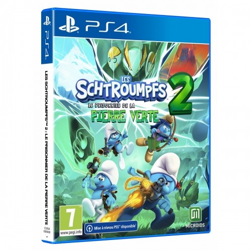 PlayStation 4 Video Game Microids The Smurfs 2 - The Prisoner of the Green Stone (FR) image 1