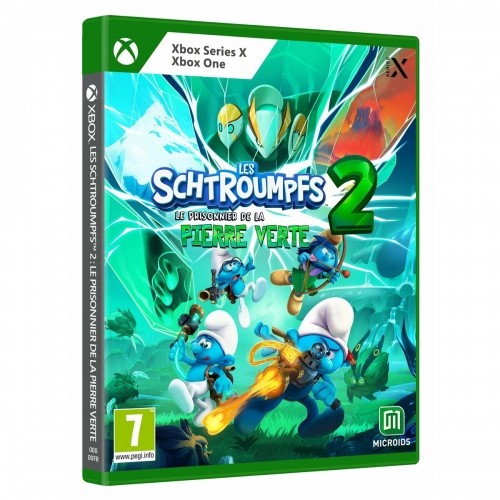 Xbox One / Series X Video Game Microids The Smurfs 2 - The Prisoner of the Green Stone (FR) image 1