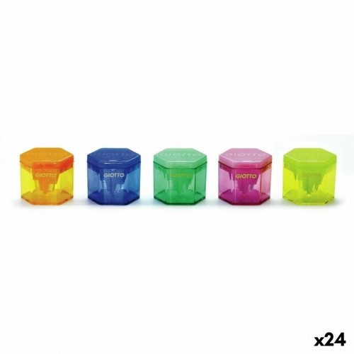 Pencil Sharpener Giotto Plastic (24 Units) image 1