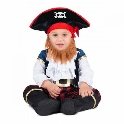 Costume for Babies My Other Me Pirate 4 Pieces Black image 1