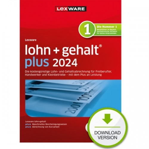 Lexware lohn+gehalt plus 2024 - Abo [Download] image 1