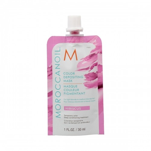 Капиллярная маска Moroccanoil Depositing Hibiscus 30 ml image 1