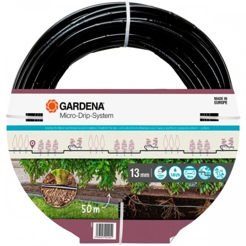 Gardena Micro-Drip-System Tropfrohr für Büsche/Hecken 1,6 l/h, 50 Meter, Tropfer image 1
