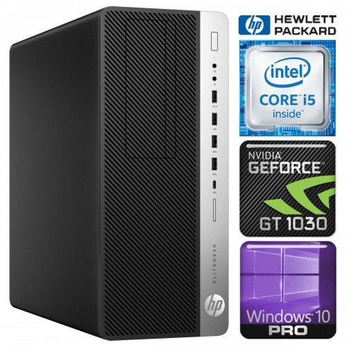 Hewlett-packard HP 800 G3 Tower i5-7500 64GB 512SSD M.2 NVME GT1030 2GB WIN10Pro image 1