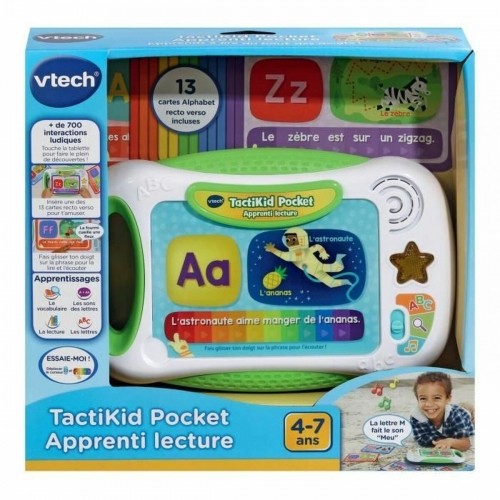 Детский интерактивный планшет Vtech Tactikid Pocket Apprenti Lecture (FR) image 1