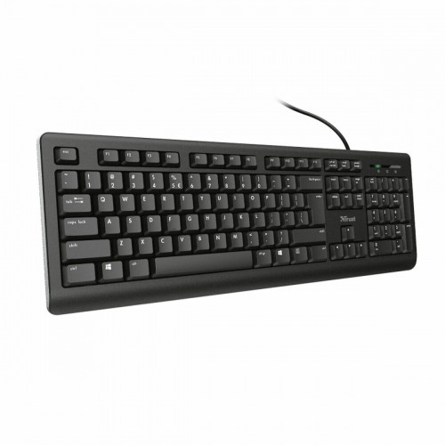 Клавиатура Trust TK-150 Испанская Qwerty Чёрный image 1