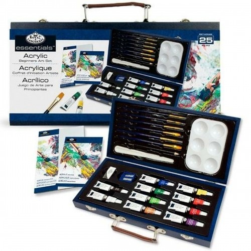 Acrylic Paint Set Royal & Langnickel 25 Pieces Multicolour image 1