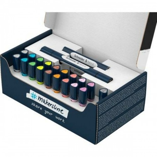 Set of Felt Tip Pens Schneider PAINT-IT 040 Multicolour 27 Pieces image 1