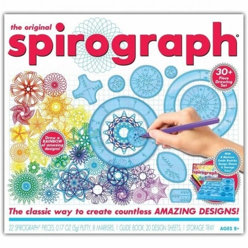 Набор для рисования Spirograph Silverlit 30 Предметы image 1