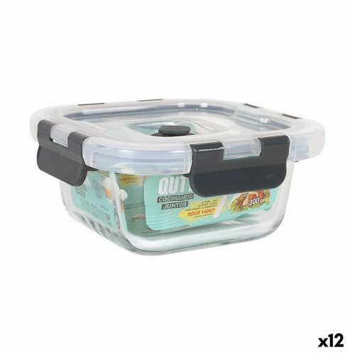 Lunch box Quttin   300 ml 12,5 x 12 x 5,8 cm (12 Units) image 1