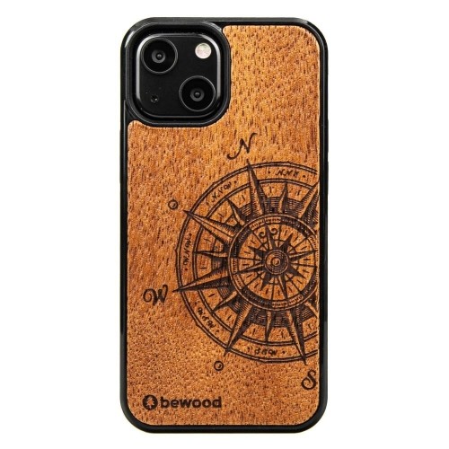 Apple Wooden case for iPhone 13 Mini Bewood Traveler Merbau image 1