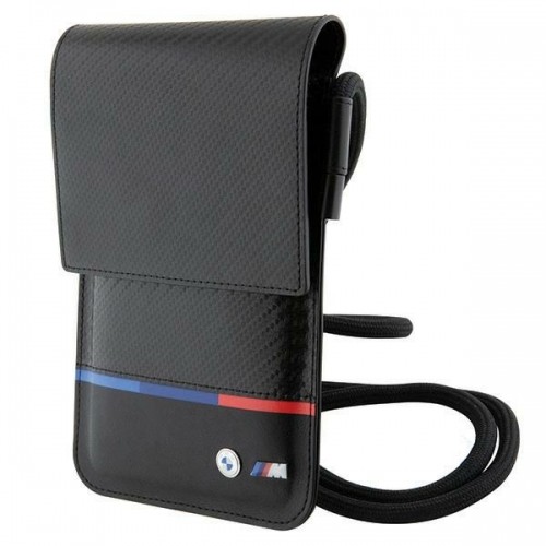 Torebka BMW BMOWBPUCARTCBK Wallet Bag czarny|black Carbon Tricolor Line image 1