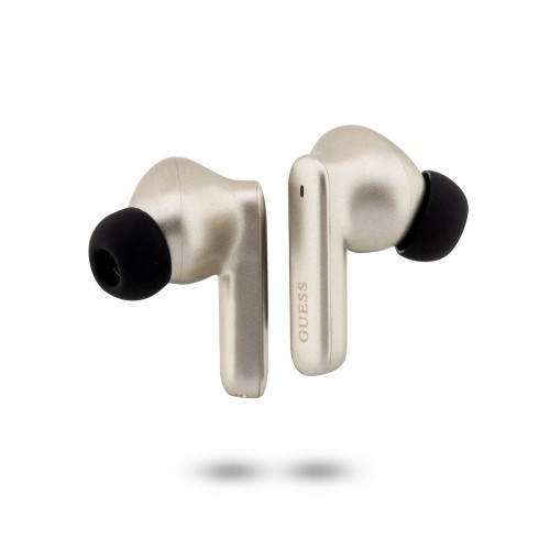 Guess True Wireless Metalic Finish BT5.3 6H Stereo Earphones Gold image 1