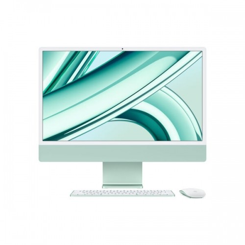 Apple iMac MQRA3D/A Grün - 61cm(24‘‘) M3 8-Core Chip, 8-Core GPU, 8GB Ram, 256GB SSD image 1